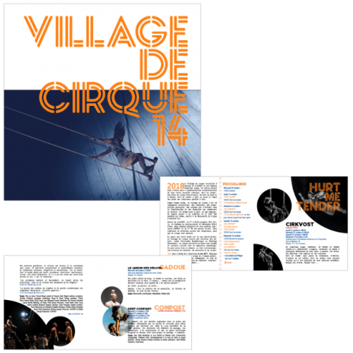 Coop 2r2c : Village de cirque #14. programme